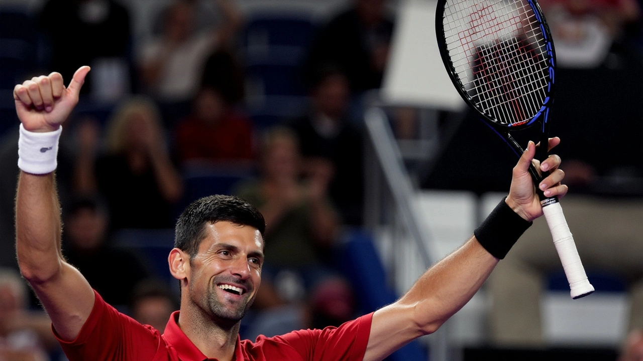 Novak Djokovic Impresiona en el Masters 1000 de Shanghái al Derrotar a Flavio Cobolli