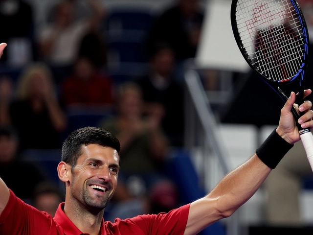 Novak Djokovic Impresiona en el Masters 1000 de Shanghái al Derrotar a Flavio Cobolli