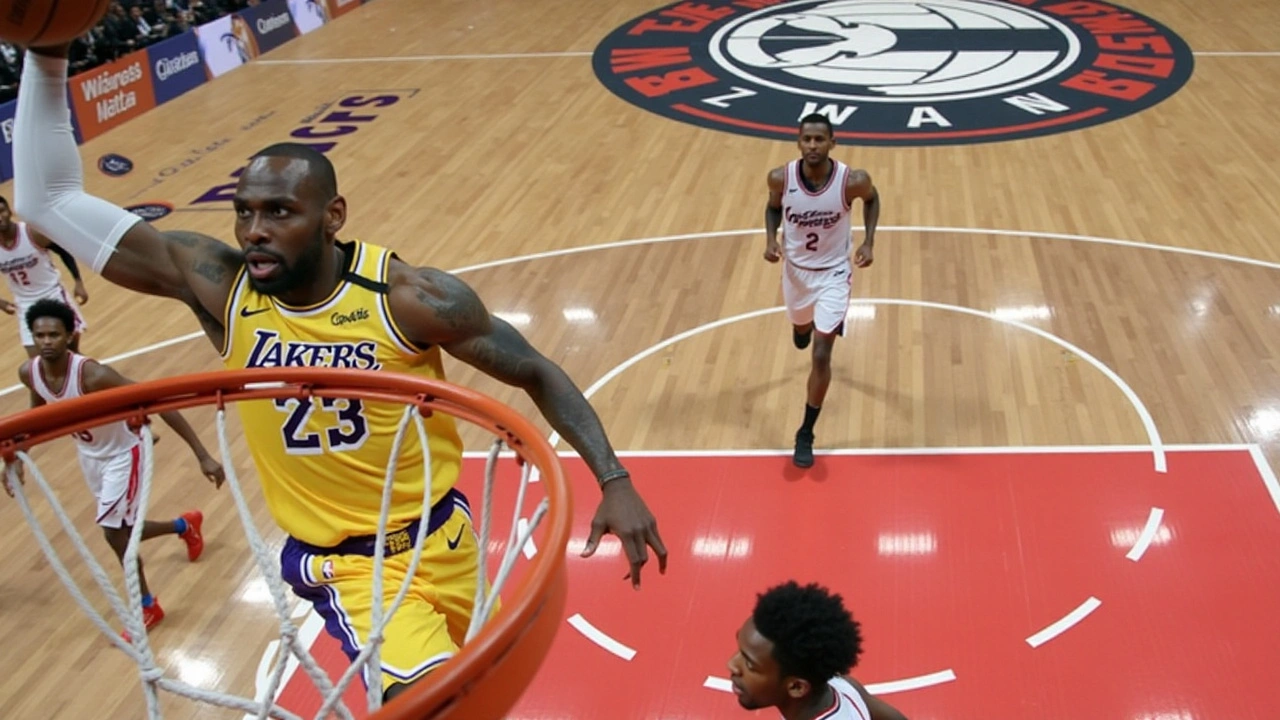 LeBron James lidera la aplastante victoria de los Lakers sobre los Wizards con un impresionante 134-96