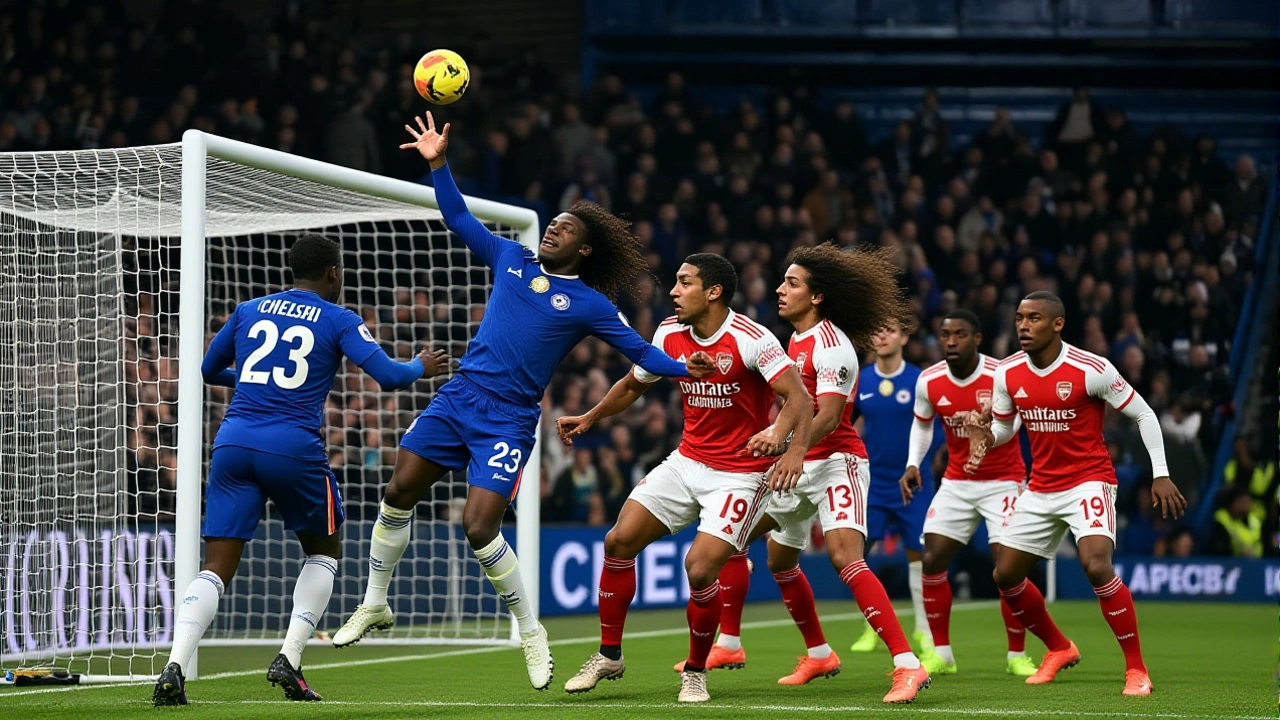 Chelsea empata 1-1 con Arsenal en Stamford Bridge pese a jugar con 10 hombres