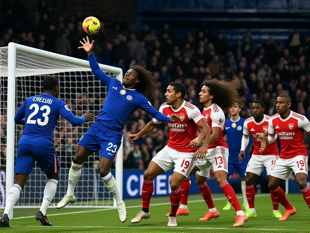 Chelsea empata 1-1 con Arsenal en Stamford Bridge pese a jugar con 10 hombres