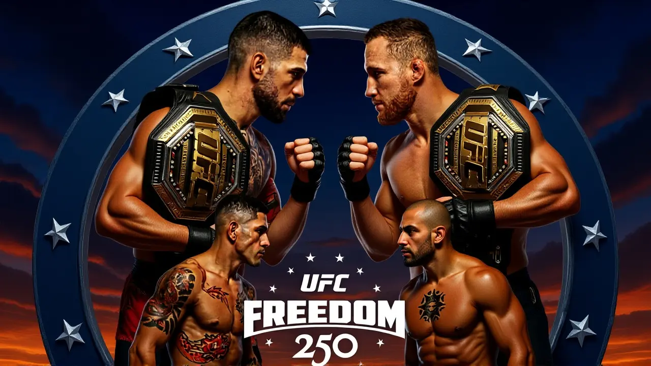Topuria vs Gaethje en la Casa Blanca: horario y dónde ver UFC Freedom 250